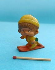 Vintage 1979 Sekiguchi Monchichi Monchhichi Figur auf Ski
