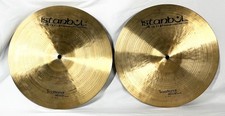 Istanbul Agop Traditional Medium HiHat Becken 14´´ 2 Teile TOP Zustand!!!