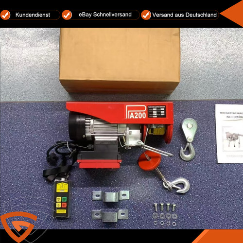 Elektrische seilhebezug - elektrische,