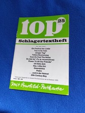 Top Schlagertextheft 25 /