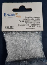 Rocailles Transparent 2,5 mm 