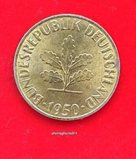5 Pfennig 1950 G  Vorzüglich