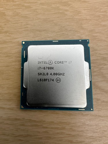 Intel core 6700k - intel,