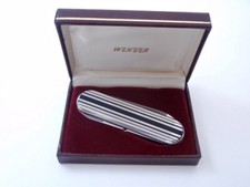 WENGER EXCLUSIVE Mini Swiss Army Knife FULL METAL Multitool Suisse!