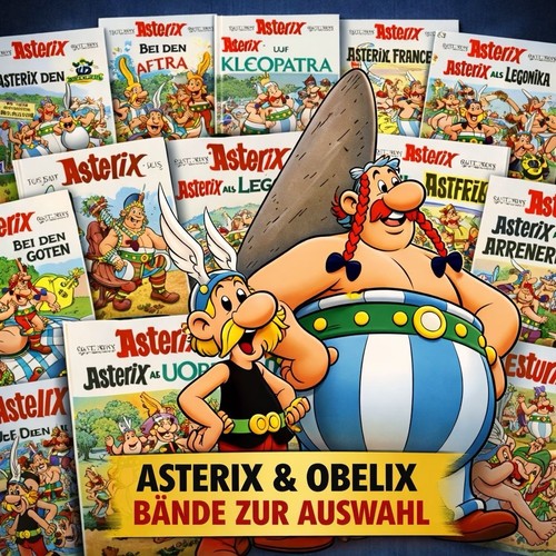 Comic asterix obelix bände - obelix,