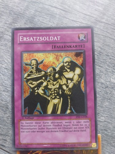 Yugioh tcg ersatzsoldat - yugioh,