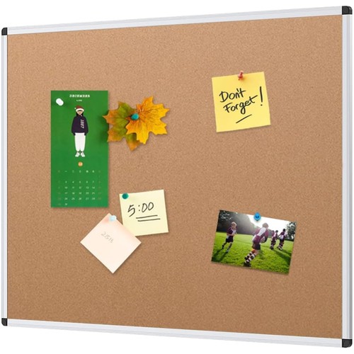 Pinnwand korktafel aluminium - pinnwand,