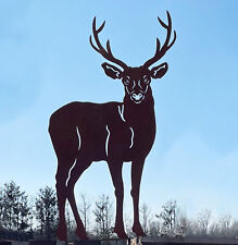 Hirsch nach vorne 95x54cm auf