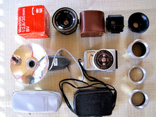 Für DDR Kamera Fotoapparat Praktica FX 2 Zubehör Teile 8 Teile davon 4 mit OVP