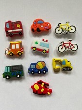 Schuhpins Baufahrzeuge Fahrrad