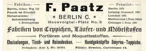 Paatz berlin - f.paatz,