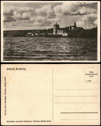 Ansichtskarte seeburg - ansichtskarte,