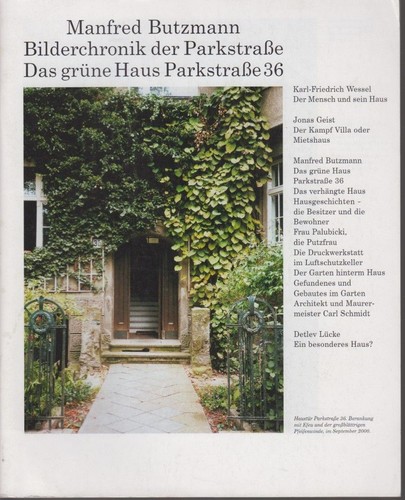 Bilderchronik der parkstraße - bilderchronik,