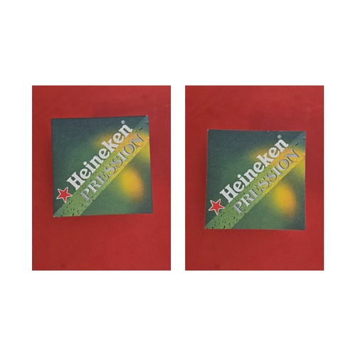 Heineken pression bierdeckel - heineken,