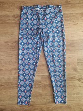 Blutsgeschwister Leggings rot weiß Blau Hollandmädchen XL vintage 