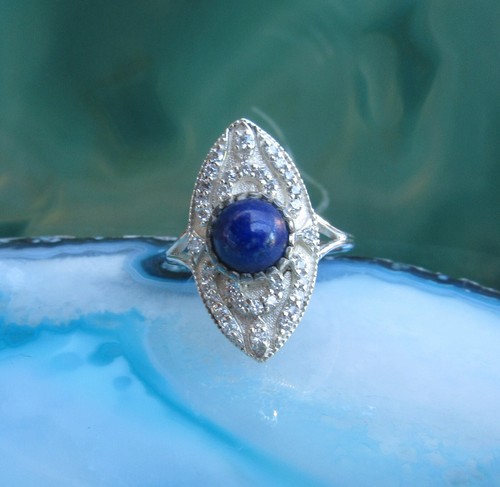 Ring viktorianischer stil - Ω,