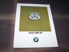 TOPRARITÄT Herrlicher Prestige Prospekt Glas 3000 V8 von 1967 !!!