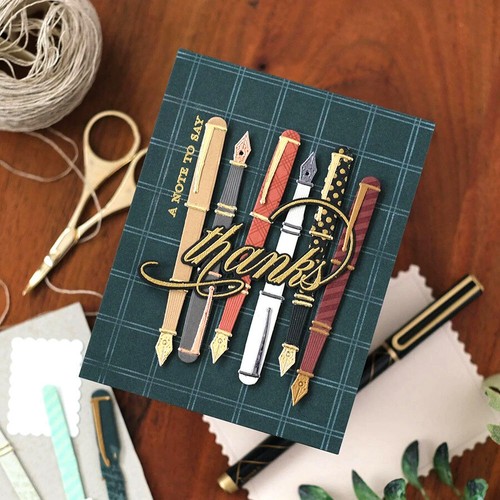 Signatur stift stencil cutting - stift,