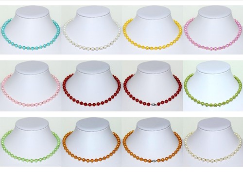 Kunst perlen armband - x,