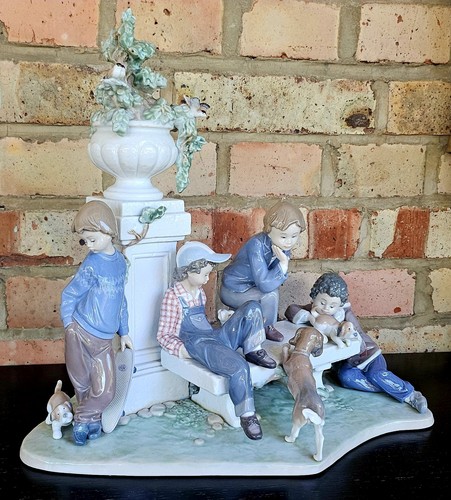 Lladro große figur - figur, „puppy