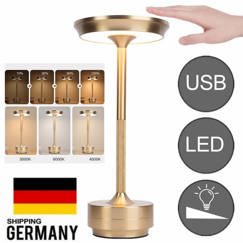 Dimmbar led akku tischleuchte - led,
