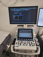 GE Vivid S60 V203.  mit 3 Sonden! AFI Stress DICOM. TOP Zustand vom Kardiologen