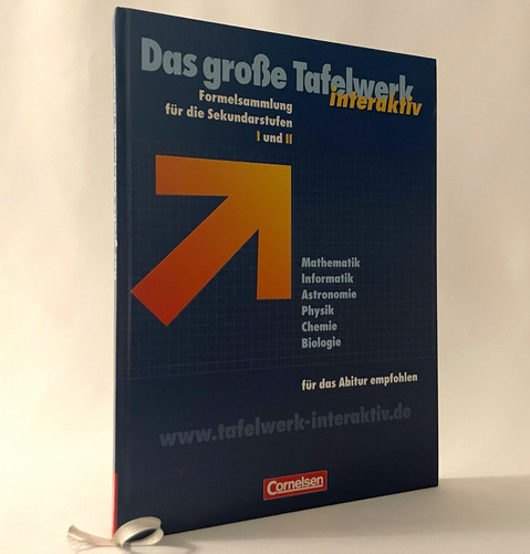 Cornelsen das große tafelwerk - das,