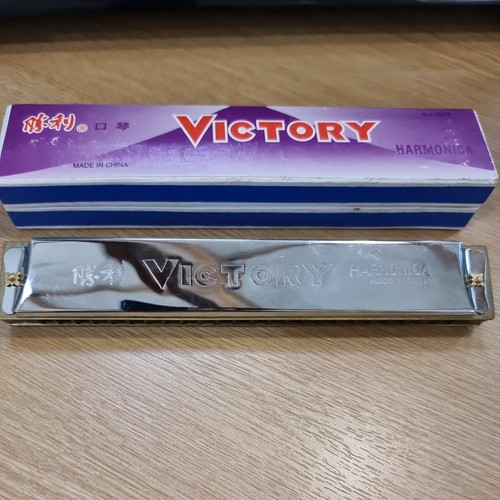 Vintage victory harmonica made - victory,