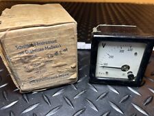 DDR Schalttafel-Messinstrument 0-400 V Voltmeter Vintage