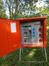 Baustromverteiler Walther-Werke Typ WAV0170 mit Zählerfeld 63A neuwertig