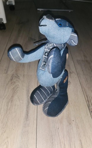 Teddybären aus recyceltem