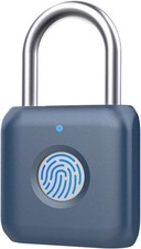 mit Fingerabdruck, Eseesmart Fingerabdruck Vorhängeschloss, Spind Schloss, 