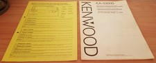 Kenwood Bedienungsanleitung mit Anschlußplan für Digitalverstärker KA-3300 D
