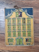 alter orig. Adventskalender Christkindleins Haus 1920