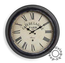 Wanduhr XXL 47cm Metall -