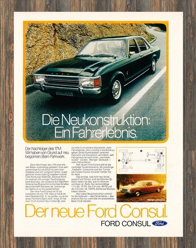 Ford consul reklame - consul,