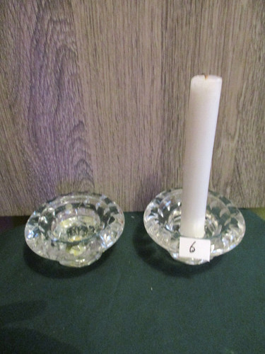 Kerzenhalter glas stück - glas, 2