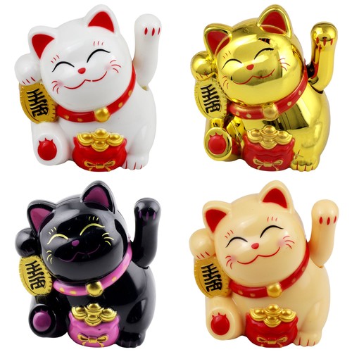 Glückskatze mini maneki neko - glückskatze,
