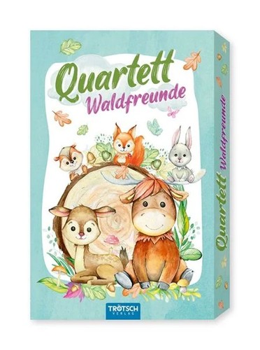 Quartett spiel waldfreunde - quartett,