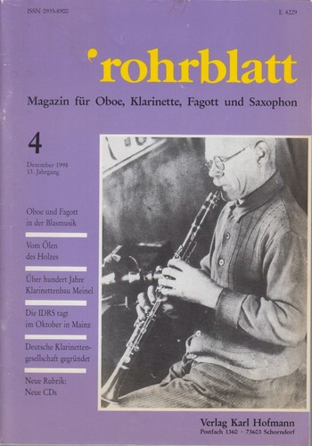 Rohrblatt magazin für oboe - für,