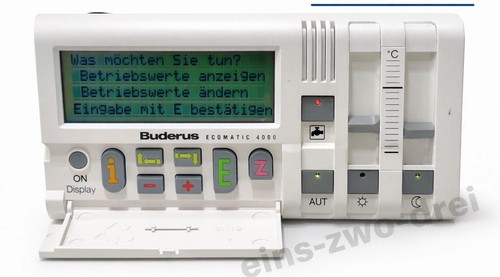 Buderus ecomatic 4000 - ecomatic,