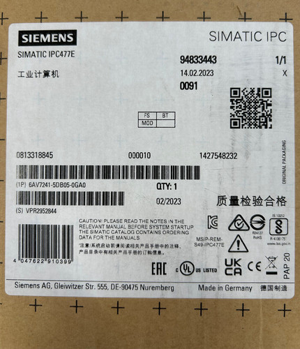 Siemens 6av7241 5db05 - siemens, 6av7241-5db05-0ga0