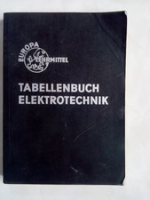 Tabellenbuch Elektrotechnik