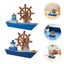  2 Pcs Segelschiff Modell