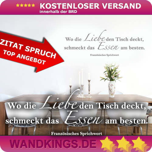 Wandkings wandtattoo zitat - wandkings,