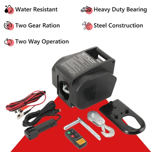3500lbs boat electric winch - boat,