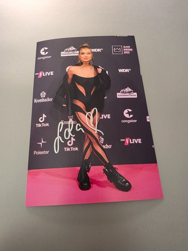 Lola weippert signed foto - lola,