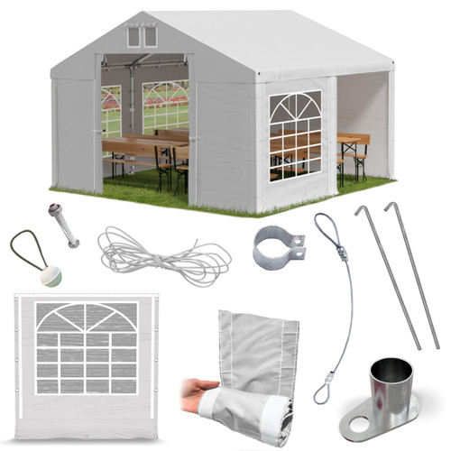 Partyzelt 4x4 pavillon - 4x4,