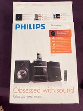 Philips Microanlage Kompakt Stereoanlage DCM377 • CD USB 100 Watt Fernbedienung