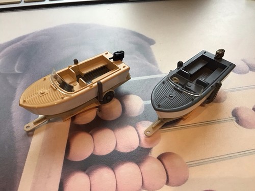 Wiking motorboot mit - mit, anhänger